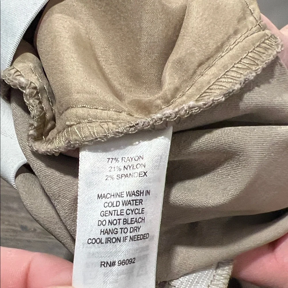 Dalia Light Tan Pants - Picture 4 of 5